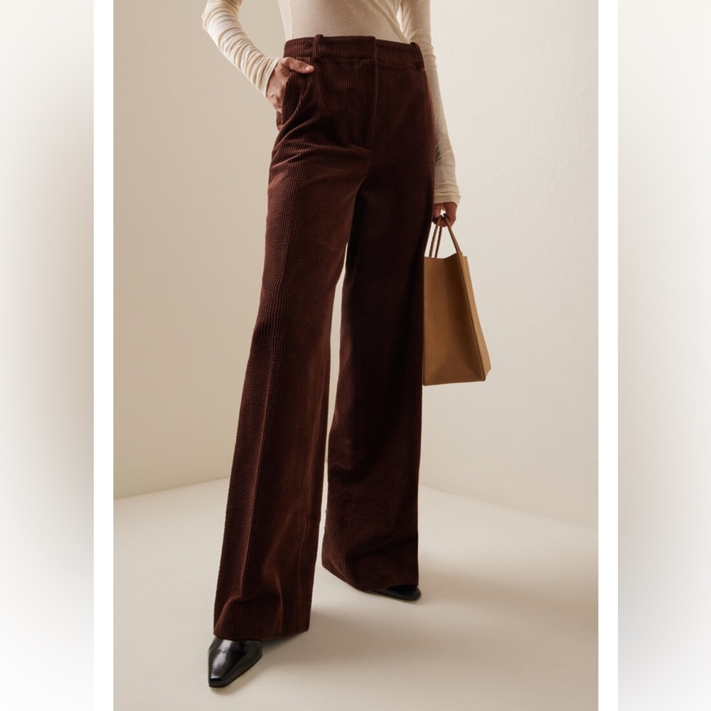 Favorite Daughter The Lana High Waist Wide Leg Corduroy Pants size 4 NWT
